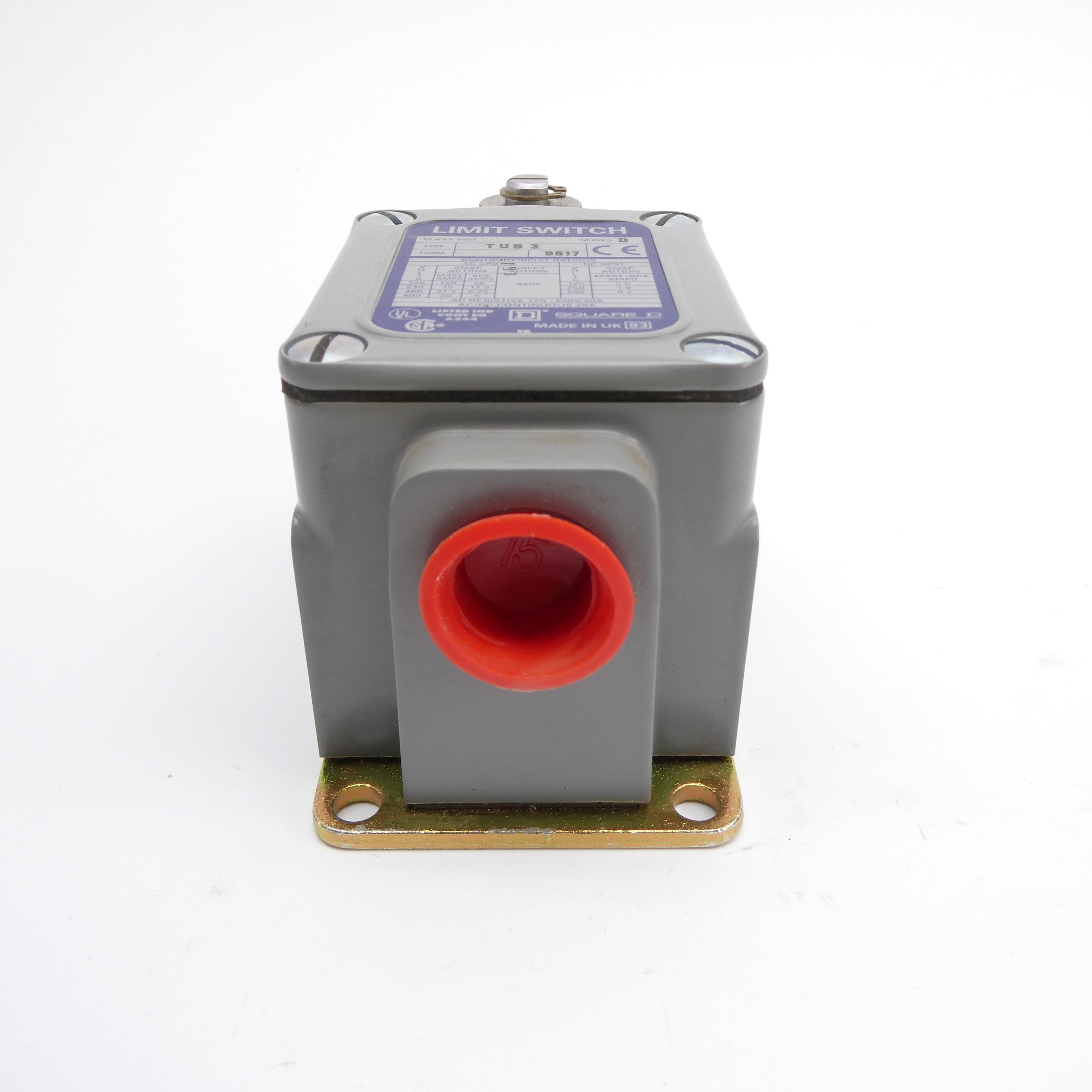 SQUARE D 9007TUB3 SER. D 120-600VAC 20A NSNP