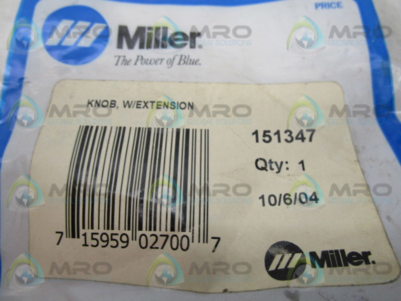 MILLER 151347 KNOB W/ EXTENSION  NSMP