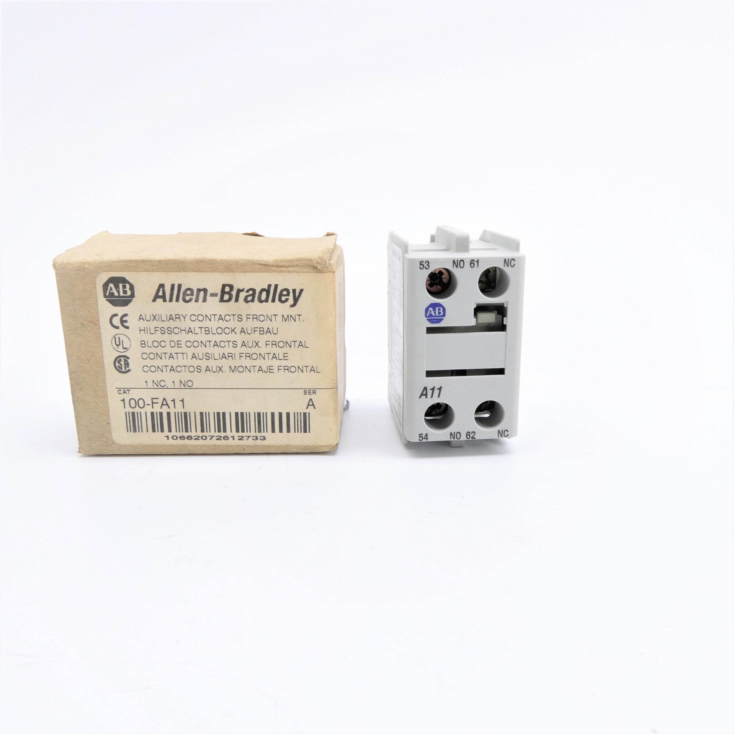 ALLEN BRADLEY 100-FA11 SER. A (BR/WH) NSMP