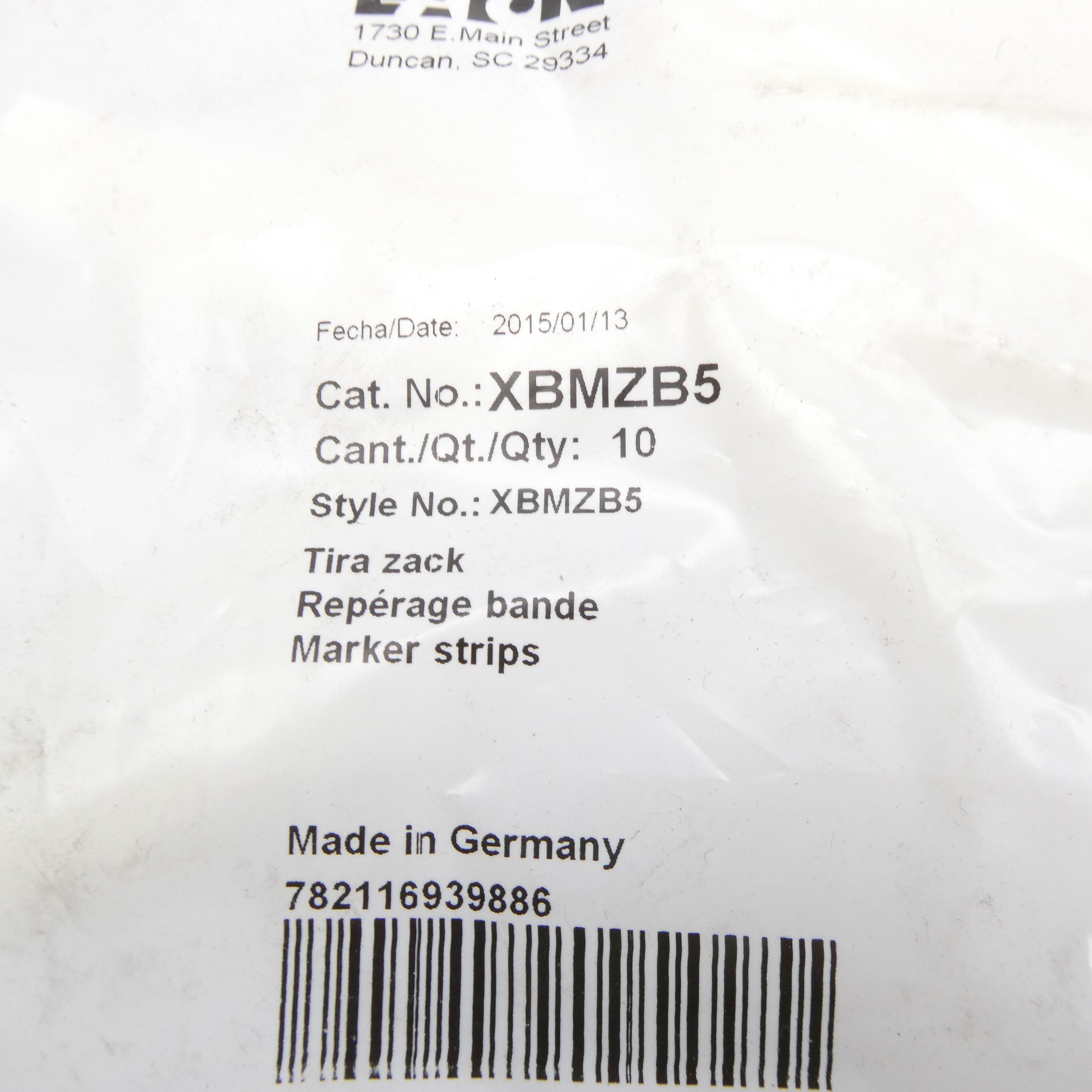 EATON XBMZB5 (PKG OF 10) NSMP