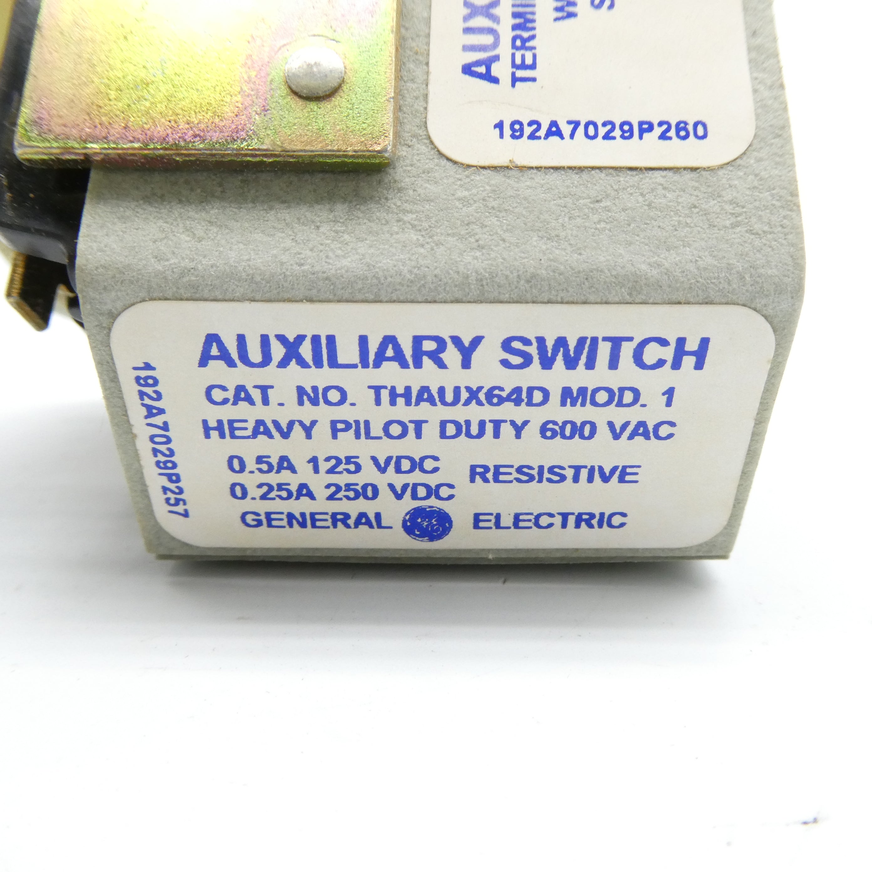 GENERAL ELECTRIC THAUX64D 600VAC NSNP