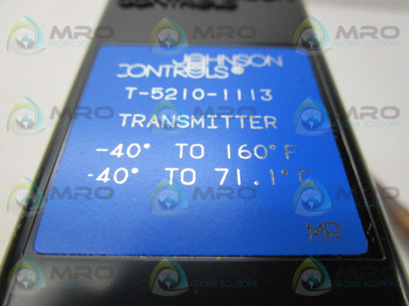 JOHNSON CONTROLS T-5210-113 TEMP TRANSMITTER  NSMP