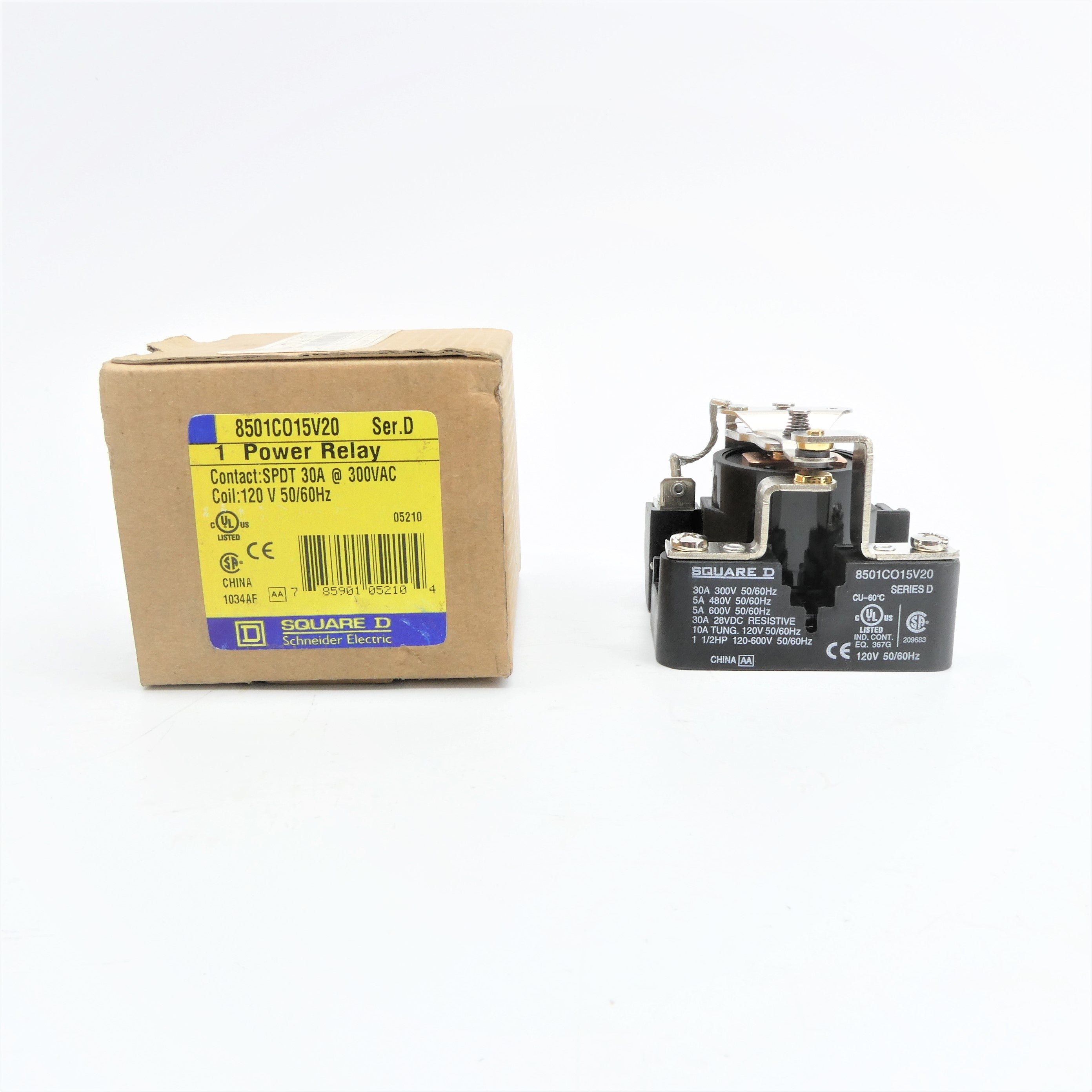 SQUARE D 8501CO15V20 SER. D 120V NSMP
