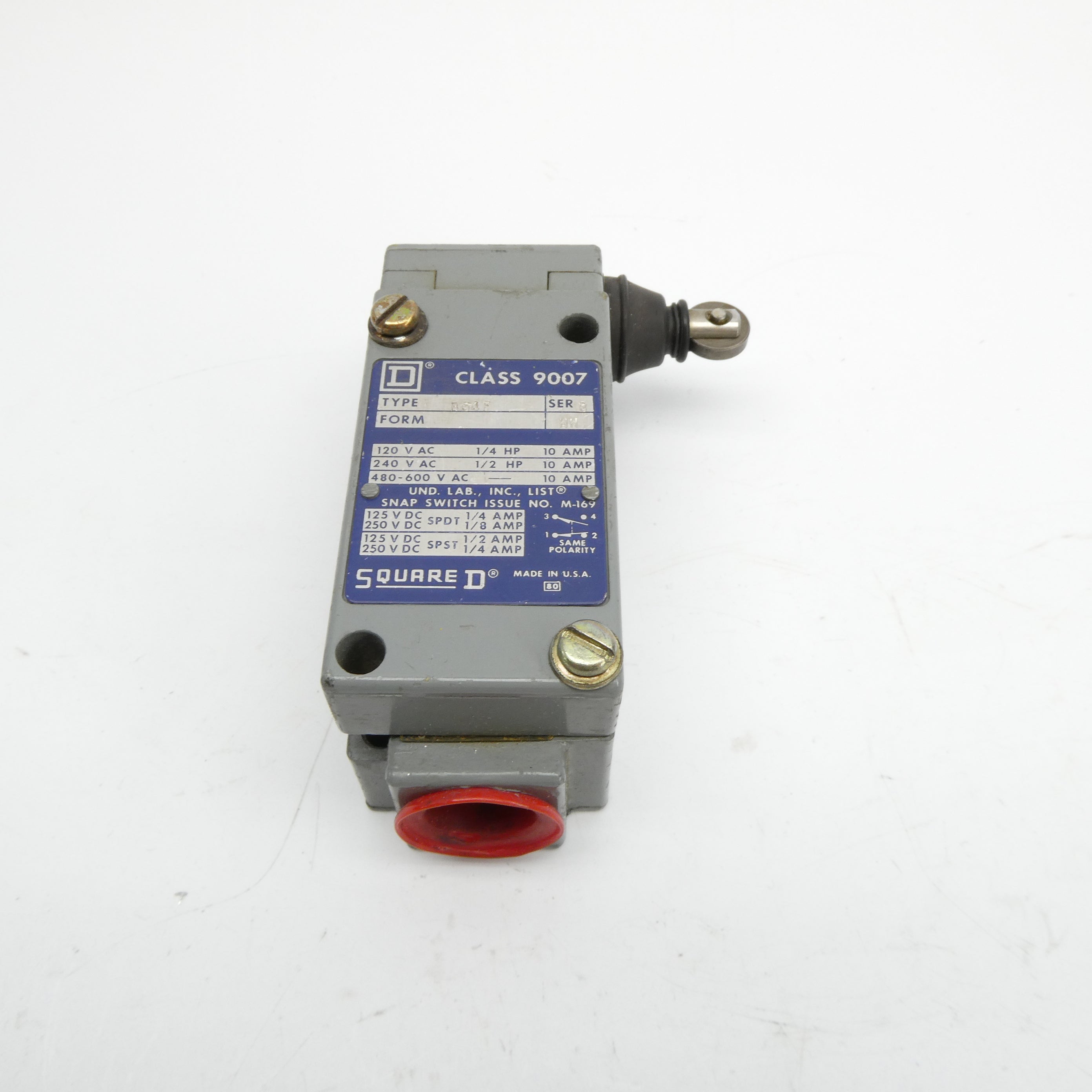 SQUARE D 9007B54F SER.B 480-600VAC 10 NSNP