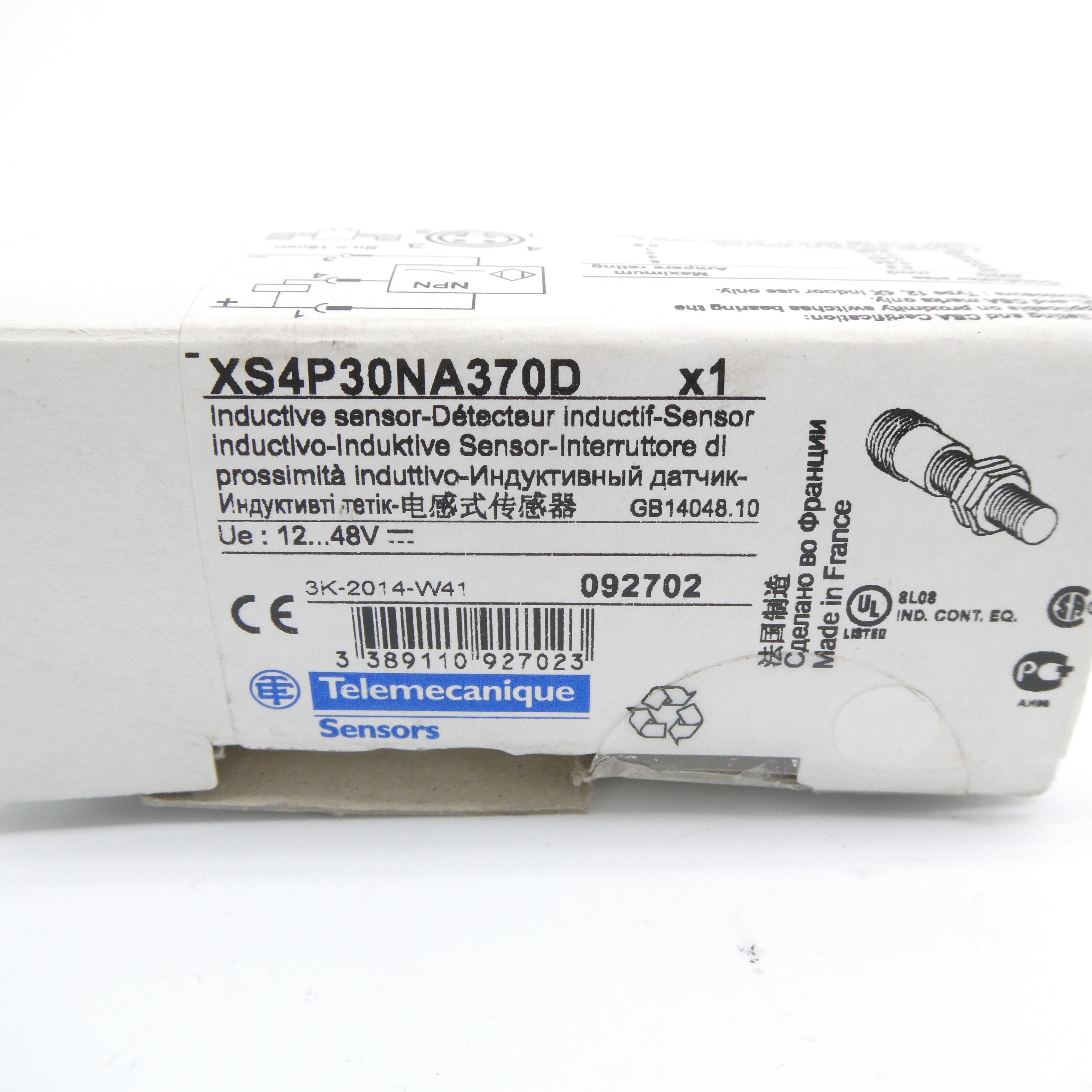 TELEMECANIQUE XS4P30NA370D 12-48V NSMP