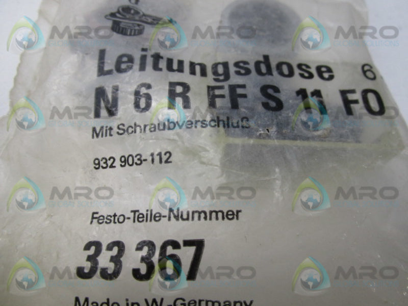 FESTO N6RFFS11F0 CABLE CONNECTOR SET  NSMP