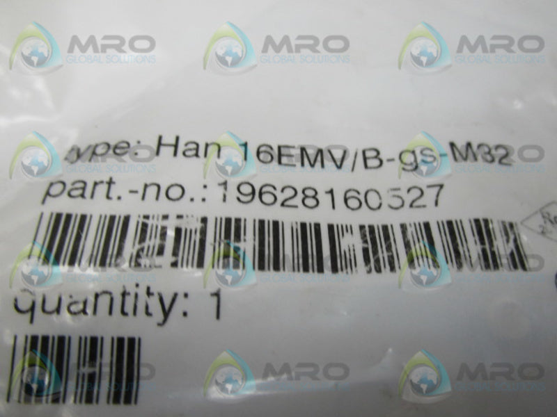 HARTING 19628160527 METAL HOOD HAN  NSMP
