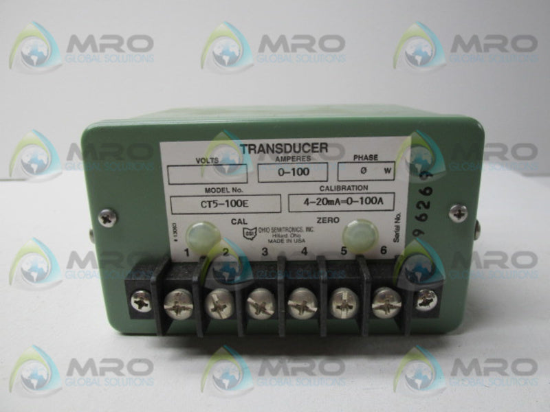 OHIO SEMITRONICS CTS-100E  NSMP