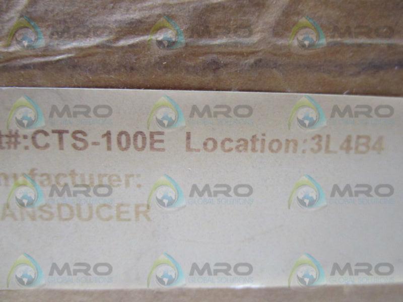 OHIO SEMITRONICS CTS-100E  NSMP