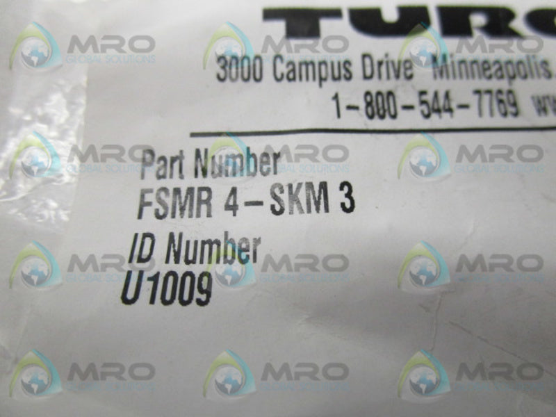 TURCK FSMR-4-SKM3 HYBRID MOLDED CORDSETS  NSMP