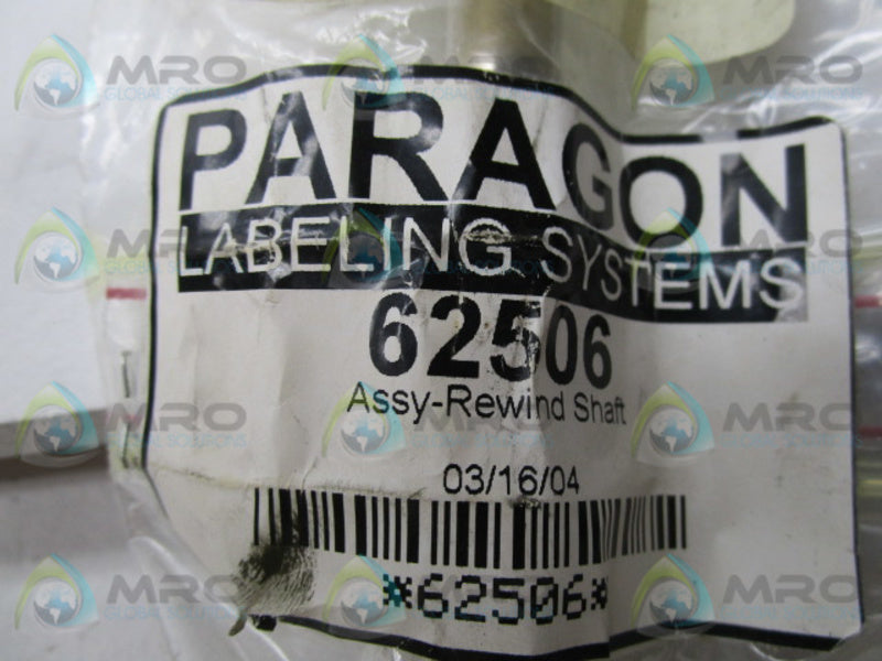 PARAGON 62506 ASSY-REWIND SHAFT  NSMP