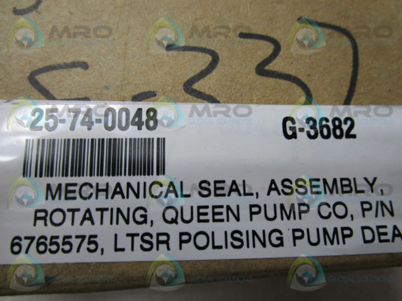 JOHN CRANE 67655575 MACHANICAL SEAL ASSEMBLY  NSMP