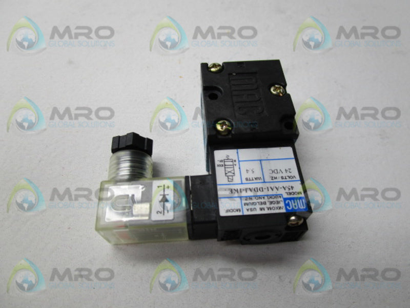 MAC 45A-AA1-DDAJ-1KE SOLENOID VALVE 24VDC  NSMP