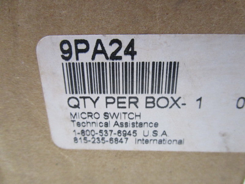 MICRO SWITCH 9PA24 LIMIT SWITCH HEAD  NSMP