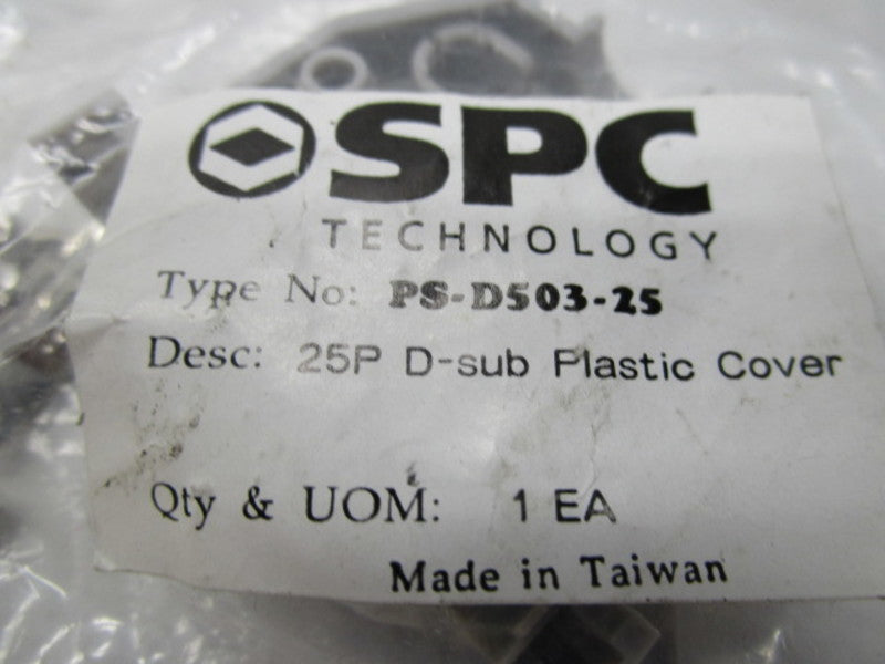 SPC PS-D503-25 D SUB PLASTIC COVER  NSMP