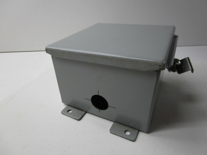 HAMMOND 1414PHE STEEL ENCLOSURE JUNCTION BOX 6X6X4  UNMP