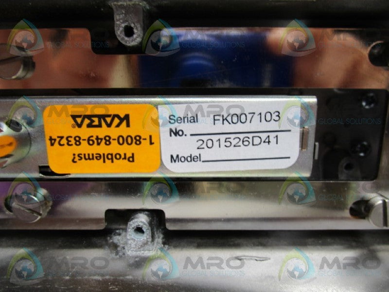 KABA 201526D41 PUSHBUTTON EXIT DEVICE  NSMP