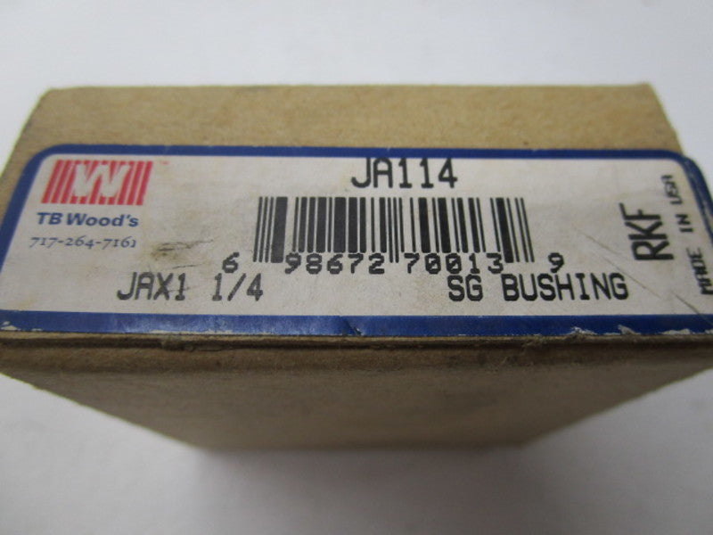 TB WOODS JA114 SG BUSHING 1/4"  NSFS