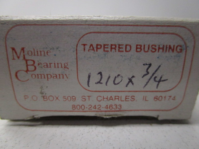 MOLINE BEARING CO. 1210 BUSHING 3/4"  NSMP