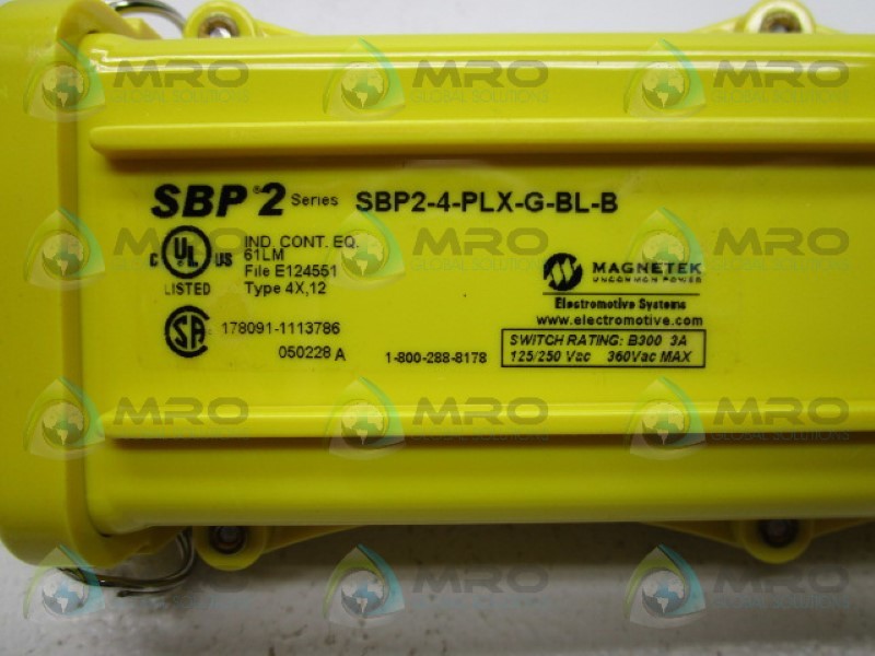 MAGNETEK SBP2-4-PLX-G-BL-B 4-BUTTON PENDANT NSMP