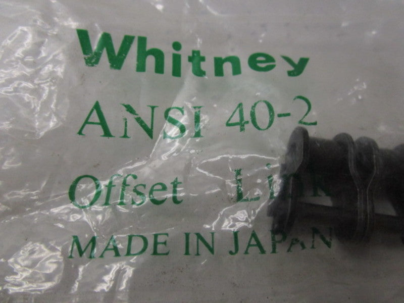 WHITNEY ANSI 40-2 OFFSET LINK  NSMP
