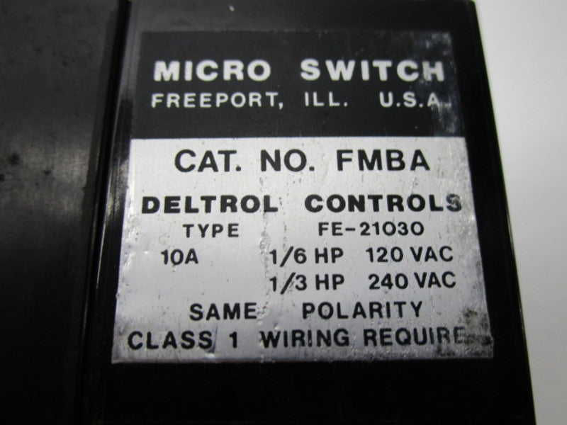 MICROSWITCH FMBA PROXIMITY CONTROL 120VAC (AS PICTURED)  UNMP