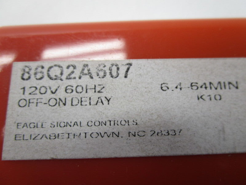EAGLE SIGNAL 86Q2A607 OFF-ON DELAY 120V 60HZ  NSNP