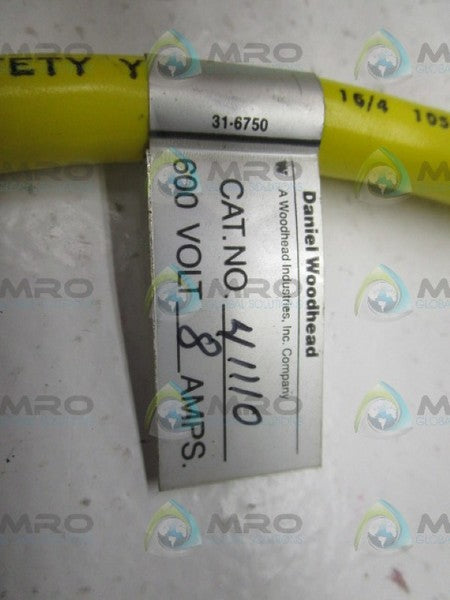 DANIEL WOODHEAD 41110 CORDSET CONNECTOR  UNMP