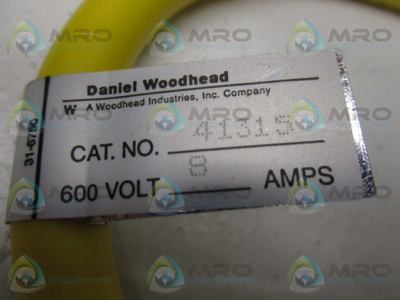 DANIEL WOODHEAD 41315 CORDSET CONNECTOR  UNMP