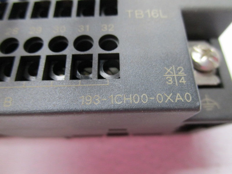 SIEMENS SIMATIC 193-1CH00-0XA0 TERMINAL BLOCK  UNMP