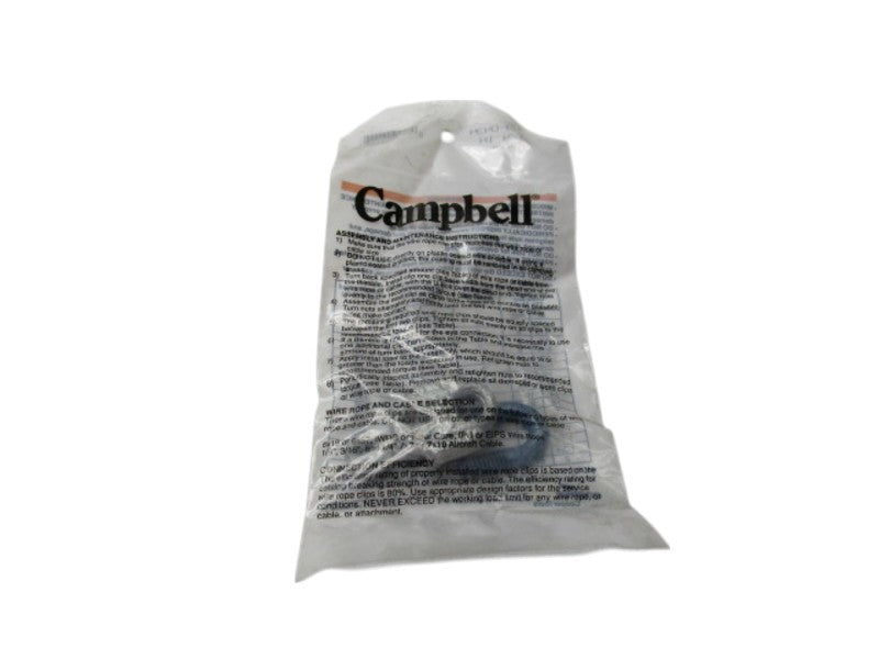 CAMPBELL 6990434 WIRE ROPE CLIP 1/4"  NSMP