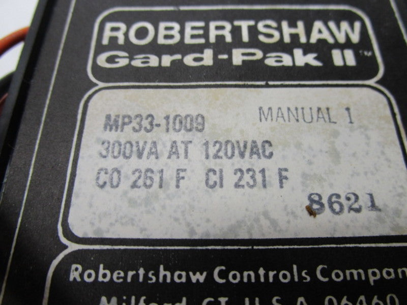 ROBERTSHAW MP33-1009 SOLID STATE RELAY  NSMP