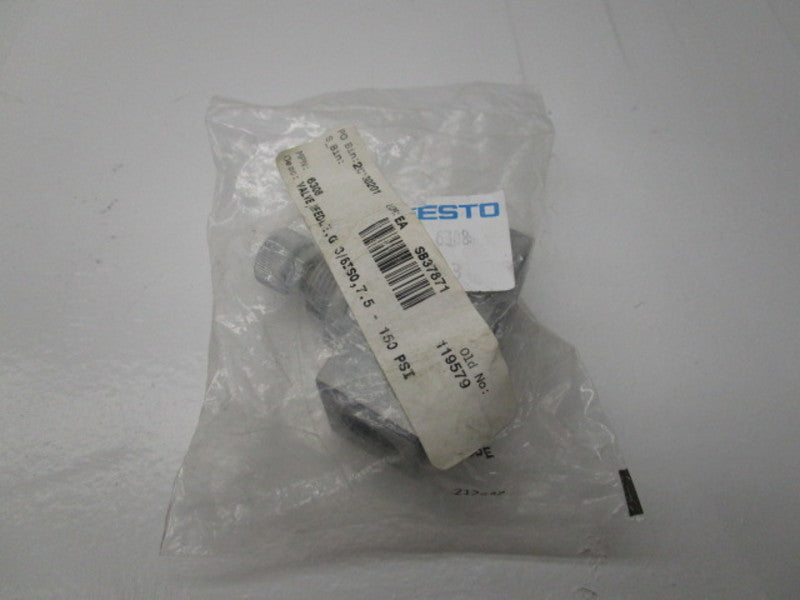 FESTO 6308 NEEDLE VALVE * NEW IN FACTORY BAG *