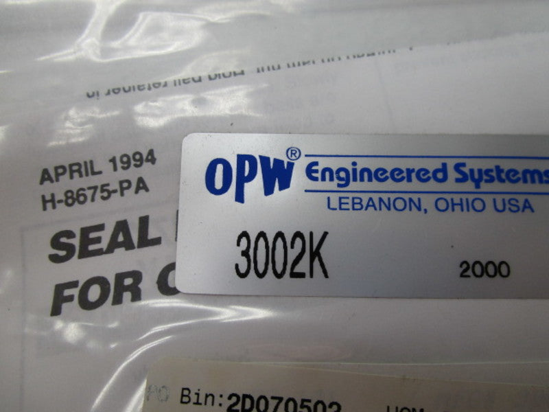 OPW ENGINEERED SYSTEMS 3002K-2000 NSMP