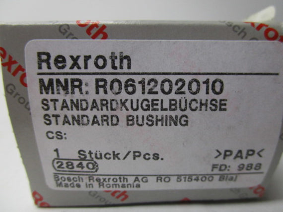 REXROTH R061202010 BUSHING * NEW IN BOX *