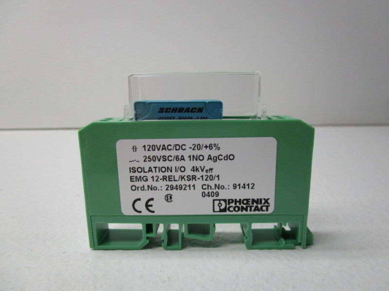 PHOENIX CONTACT EMG12REL/KSR-120/1 120VAC NSNP