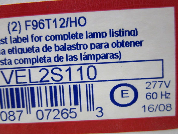 ADVANCE VEL2S110 277V NSMP