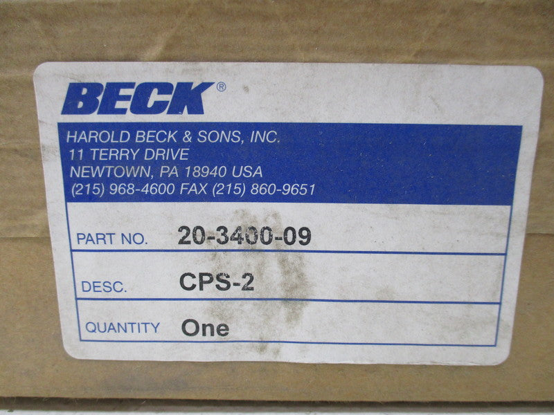 BECK 20-3400-09 NSFS