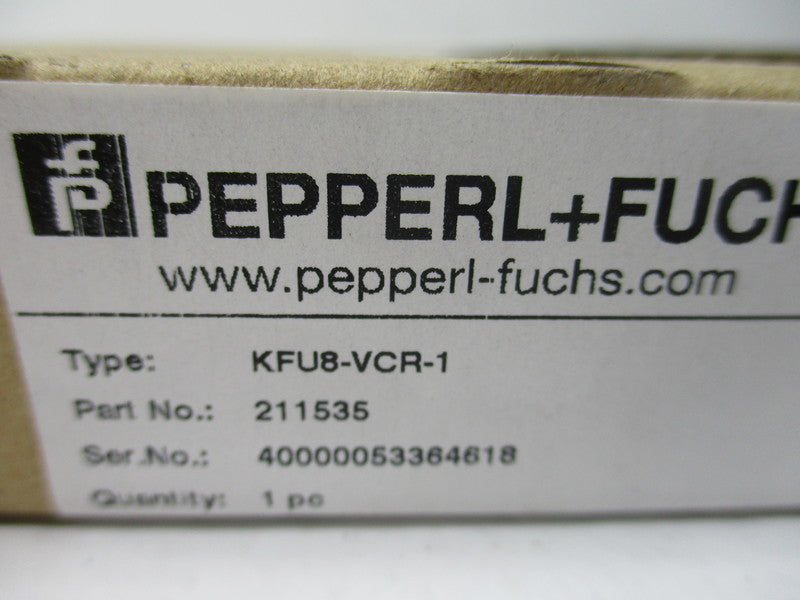 PEPPERL+FUCHS KFU8-VCR-1 NSFS