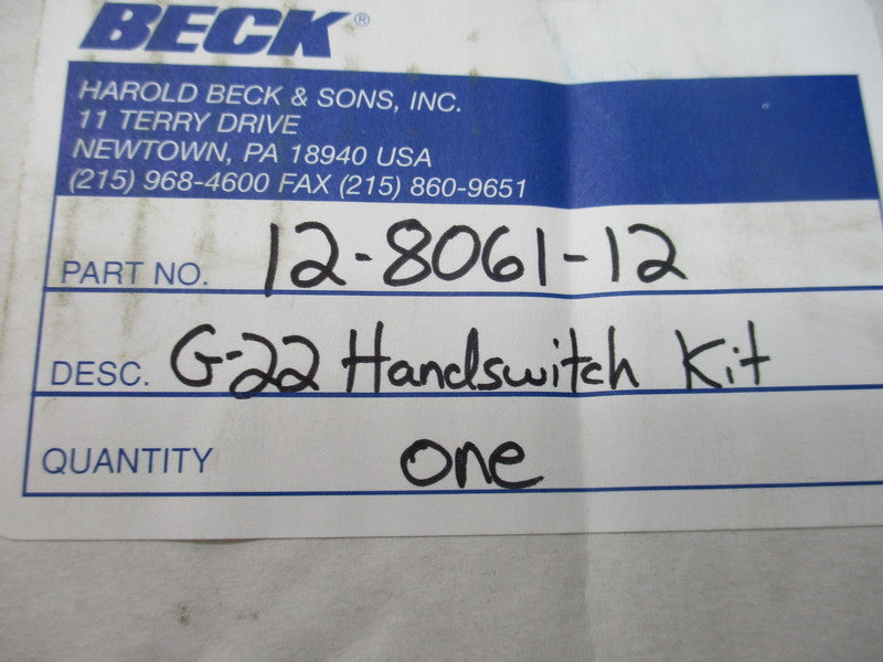 BECK 12-8061-12 NSMP