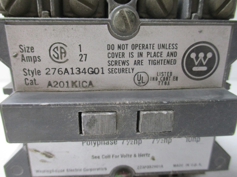 WESTINGHOUSE 276A134G01 A201KICA  UNMP