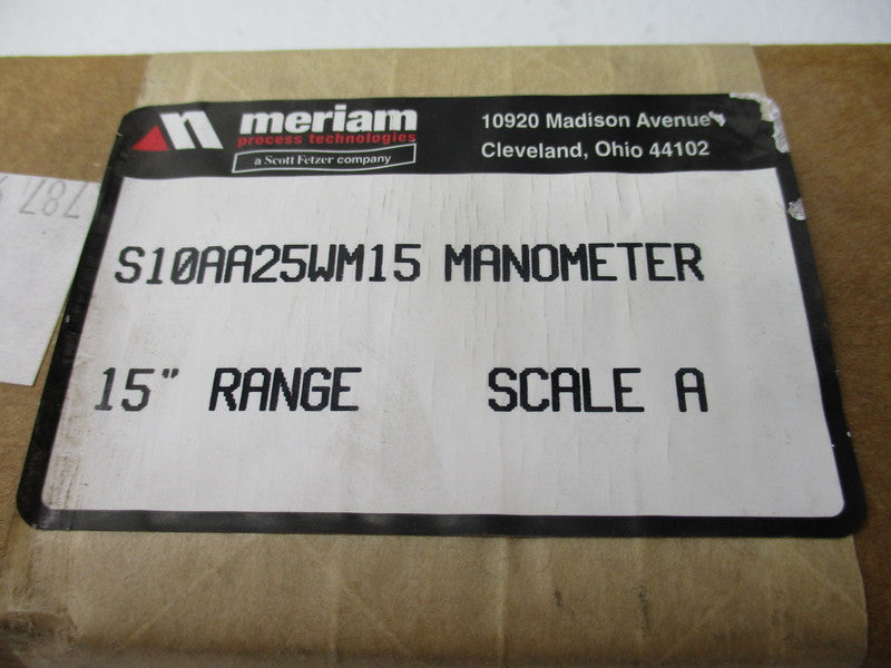MERIAM S10AA25WM15 NSFS