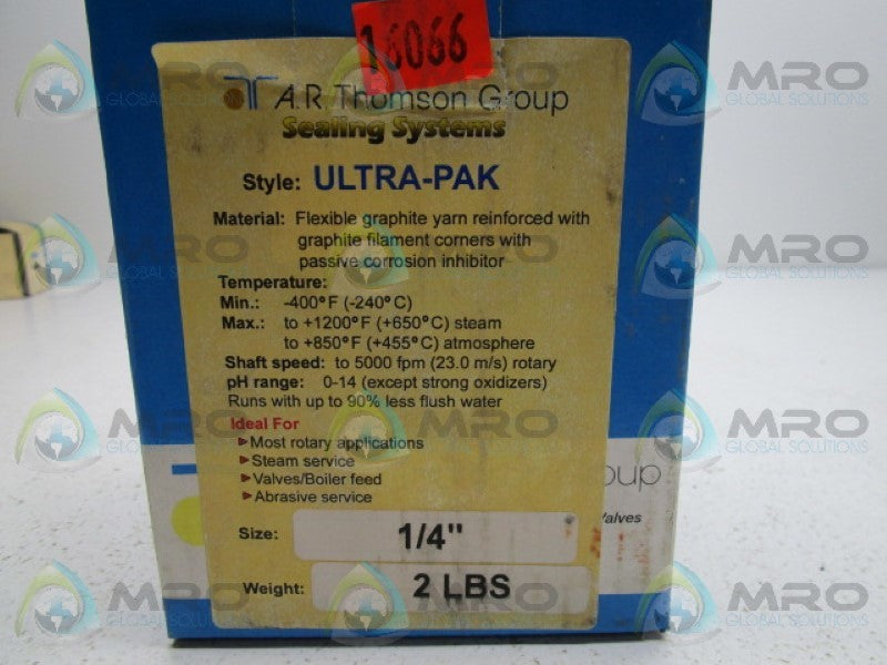 THOMSON ULTRA-PAK GASKET SIZE 1/4  NSMP