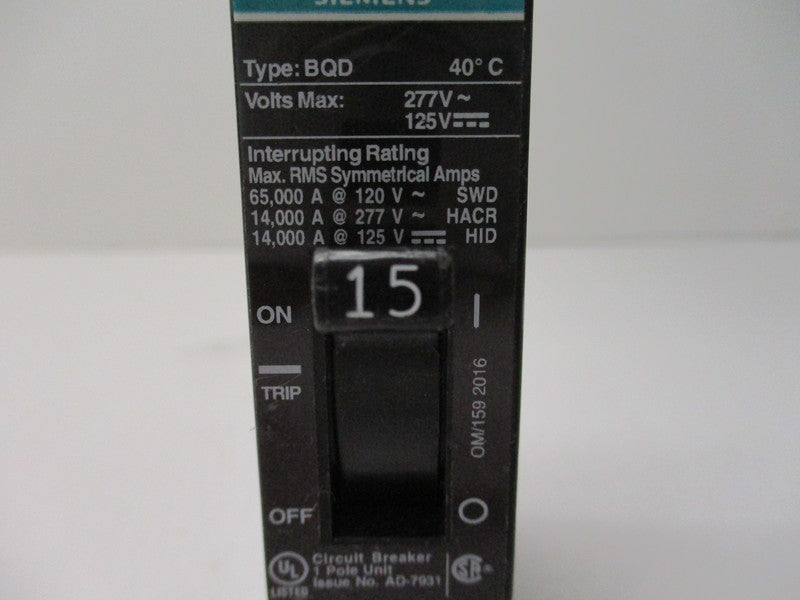 SIEMENS BQD115  NSNP