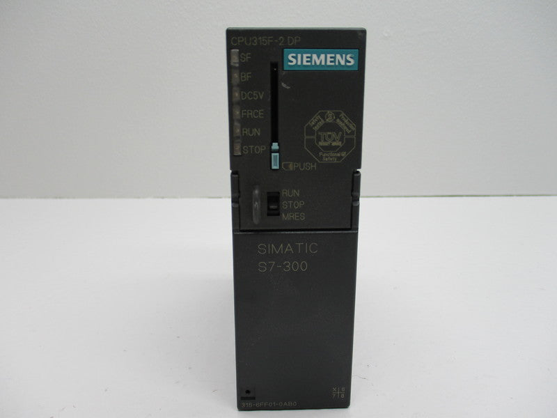 SIEMENS 6ES7315-6FF01-0AB0 24VDC NSNP