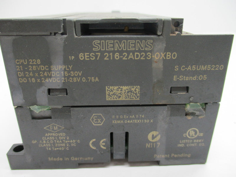 SIEMENS 6ES7216-2AD23-0XB0 UNMP