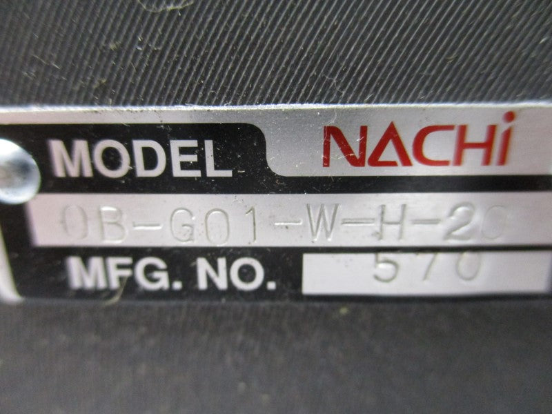 NACHI 0B-G01-W-H-20  NSNP