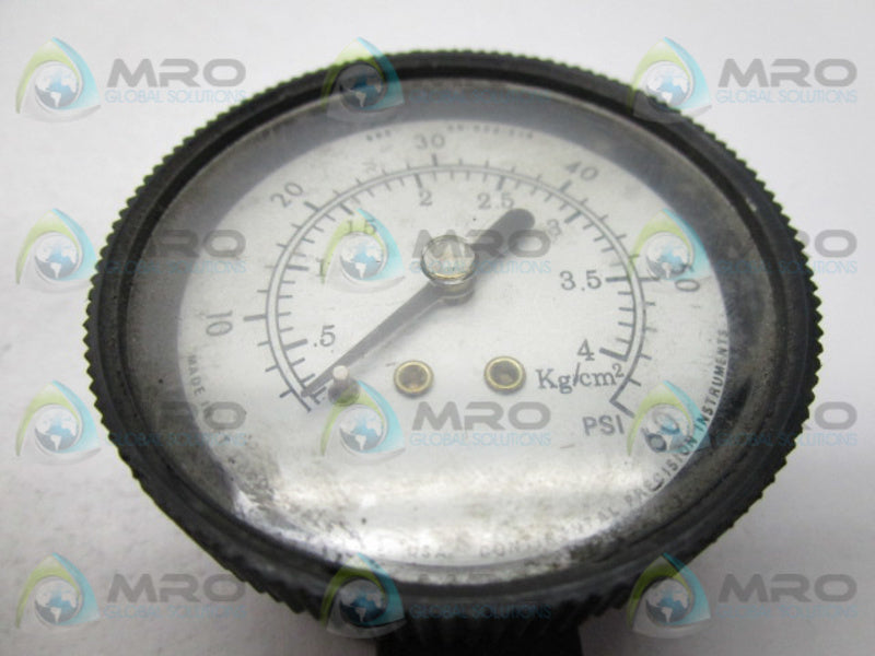 CONTINENTAL PRECISION INSTRUMENTS 05-022-319 PRESSURE GAUGE  UNMP