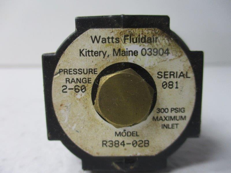 WATTS FLUIDAIR R384-02B  UNMP