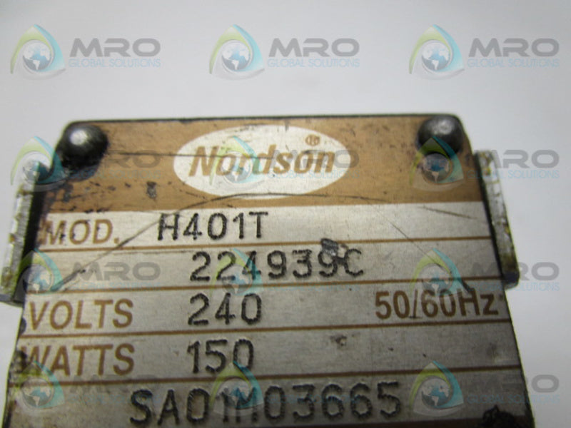 INDUSTRIAL SPARE PART H401T UNMP